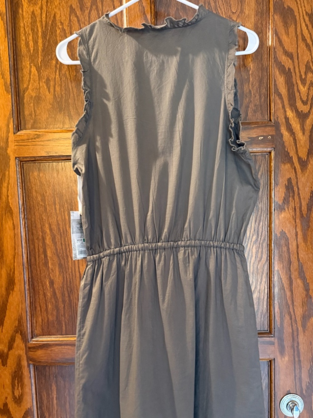NWT Women’s Converse One Star gray with cream ivory lace trim dress size medium - Picture 5 of 5